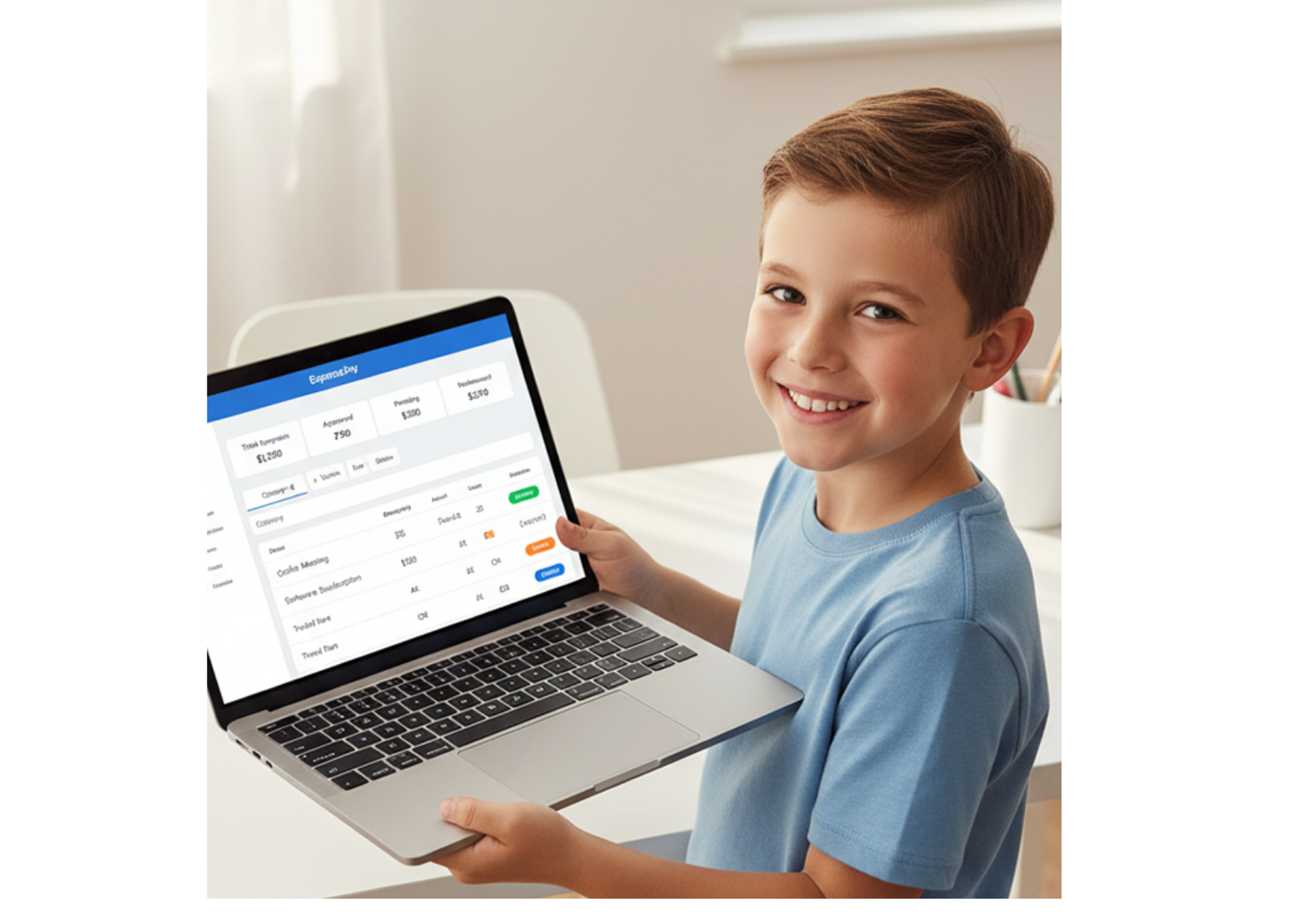 ExpenseJoy Receipt Management Dashboard