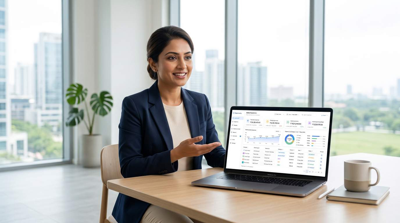 ExpenseJoy expense dashboard